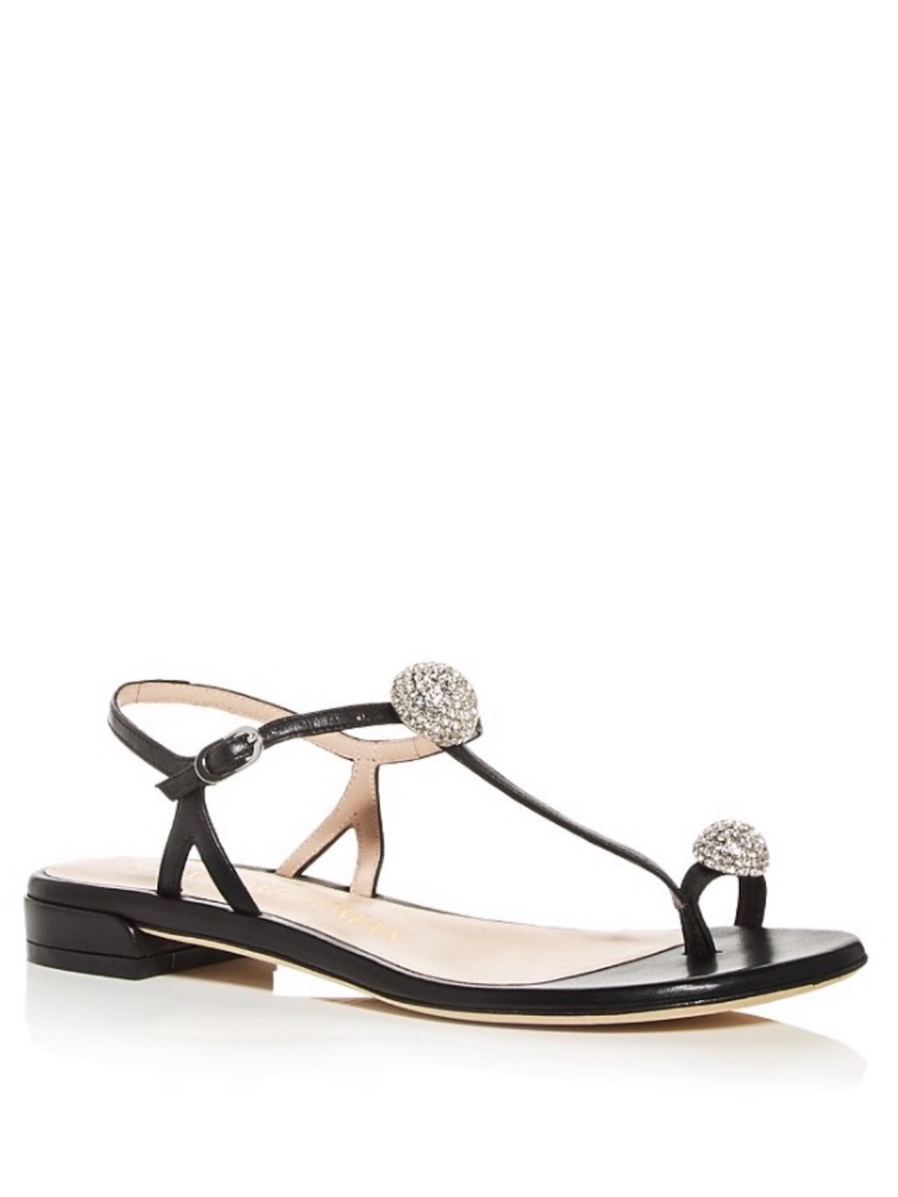 STUART WEITZMAN Women's Ballsoffire T Strap Sandals